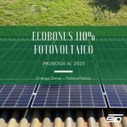 ecobonus 110% fotovoltaico
