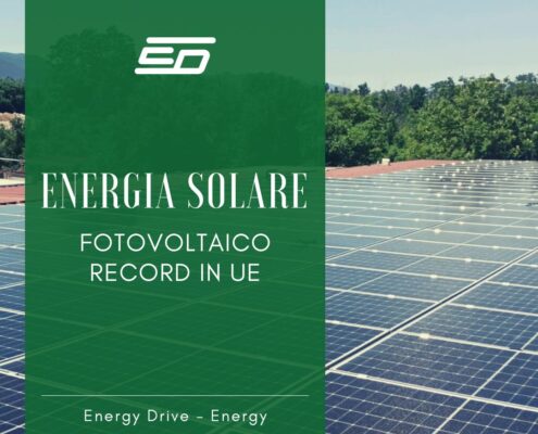 Energia solare: fotovoltaico record in UE