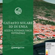 Catasto solare 3D di Enea: ecco il fotovoltaico potenziale